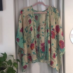 Floral Accent Cover-up